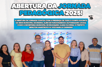 Jornada Pedagógica teve abertura na última segunda-feira (03), a programação segue até sexta dia (07)