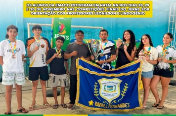 Atletas Rafaelenses, participam de Competição do JERNS em Natal 