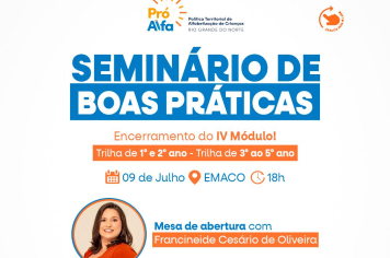 Prefeitura realizará Seminário de Boas Práticas do Pró-Alfa