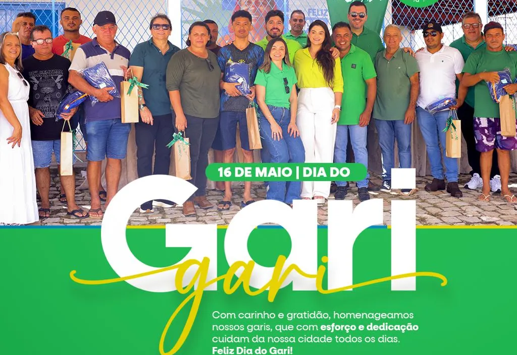 Prefeitura celebra o dia do Gari com café da manhã especial e entrega de novo fardamento 