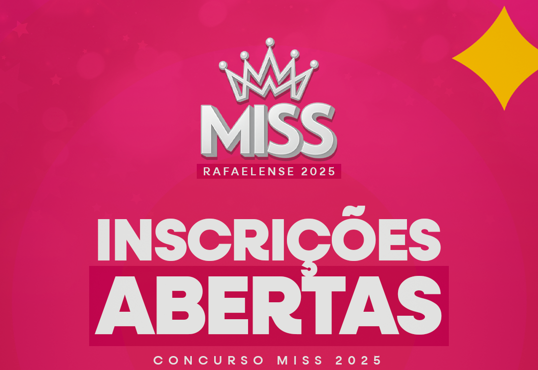 Secult abre inscrições para o concurso Miss Rafael Fernandes 2025