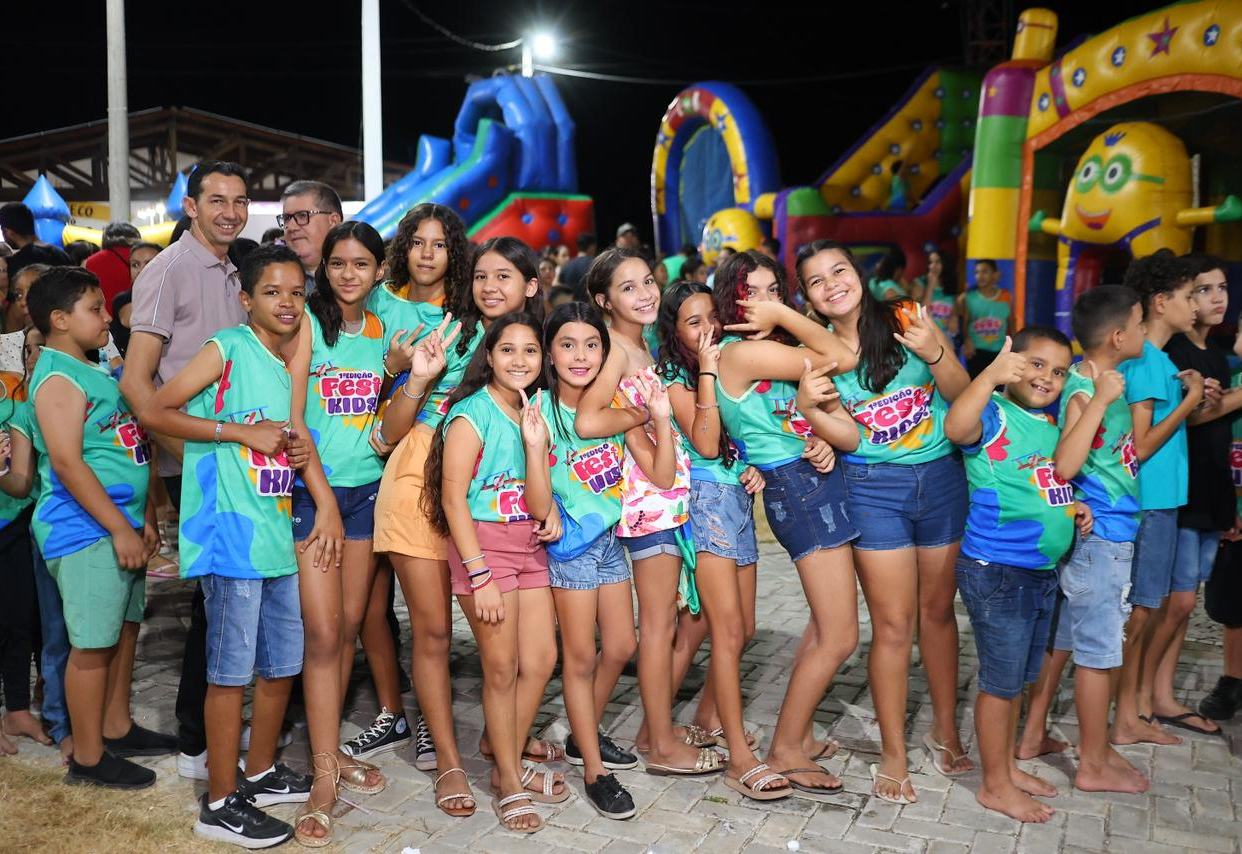 Prefeitura de Rafael Fernandes realiza com sucesso a 1ª edição Fest Kids 2025